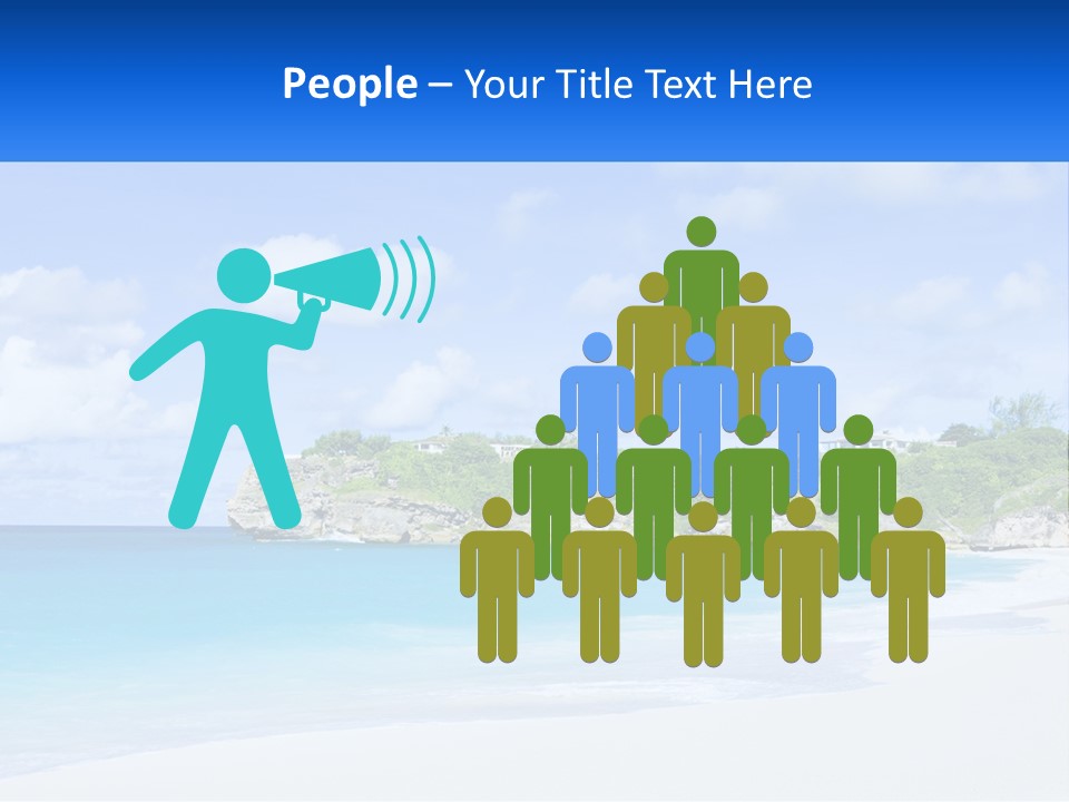 Rocks By The Sea PowerPoint Template