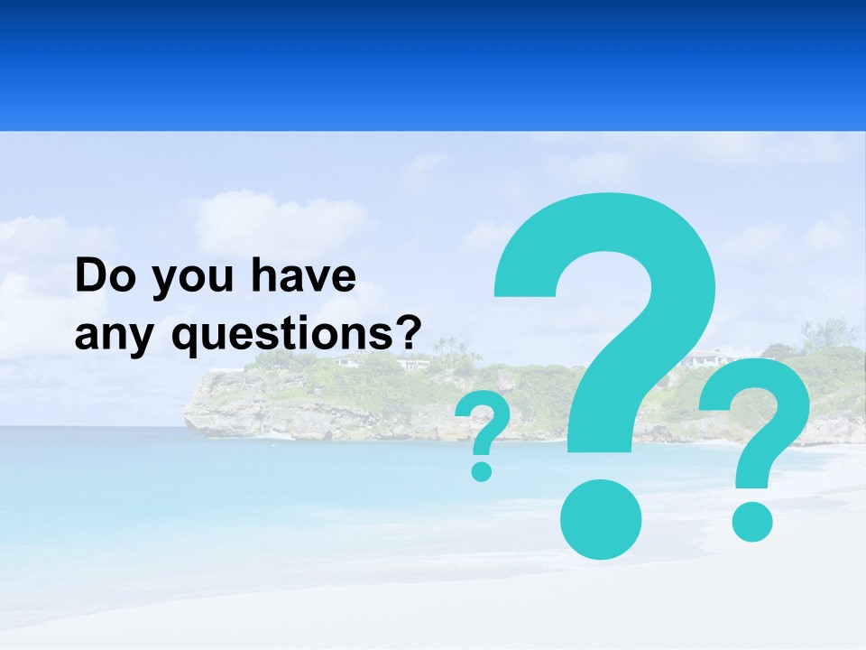 Rocks By The Sea PowerPoint Template