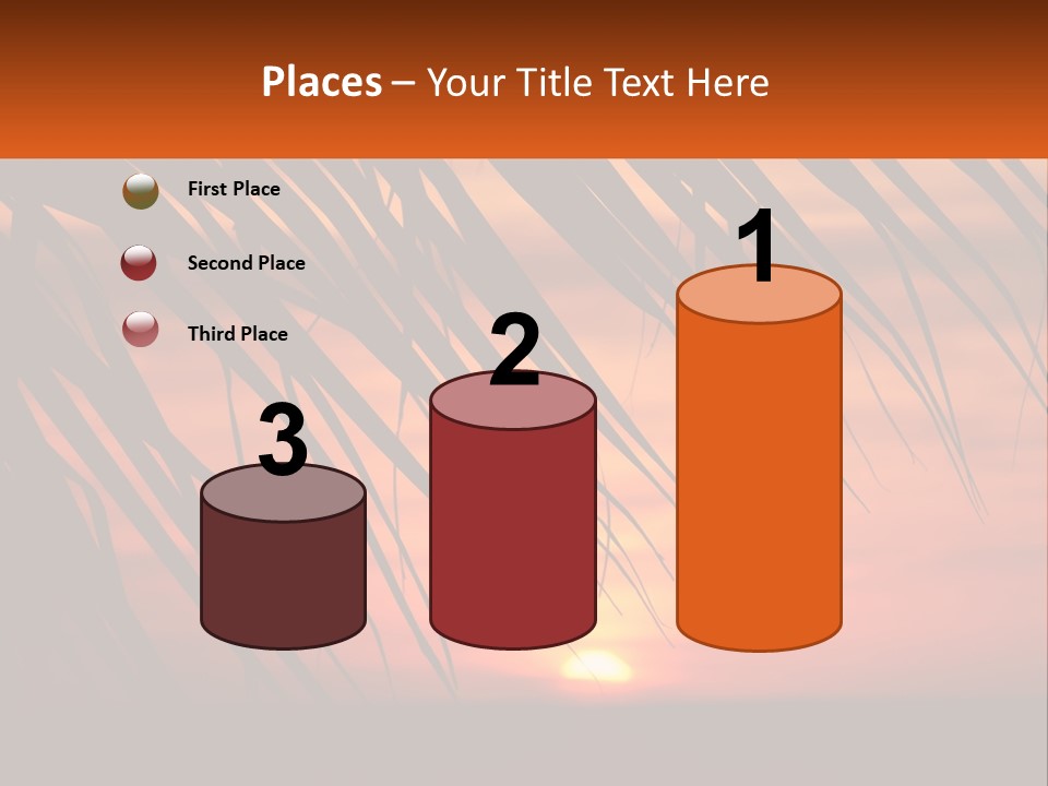 Sunset On The Sea PowerPoint Template