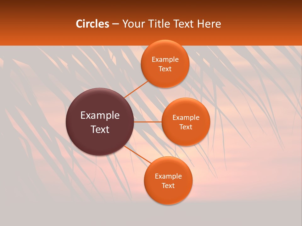 Sunset On The Sea PowerPoint Template