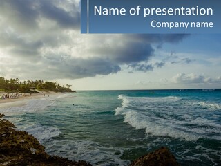 By The Sea PowerPoint Template