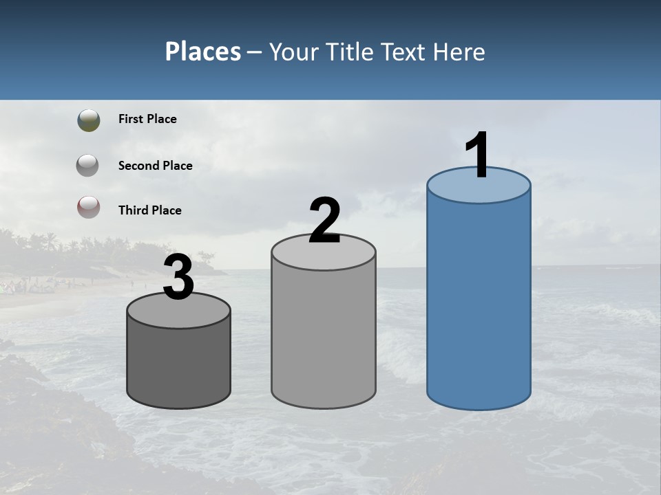 By The Sea PowerPoint Template