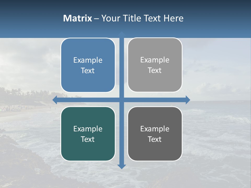 By The Sea PowerPoint Template