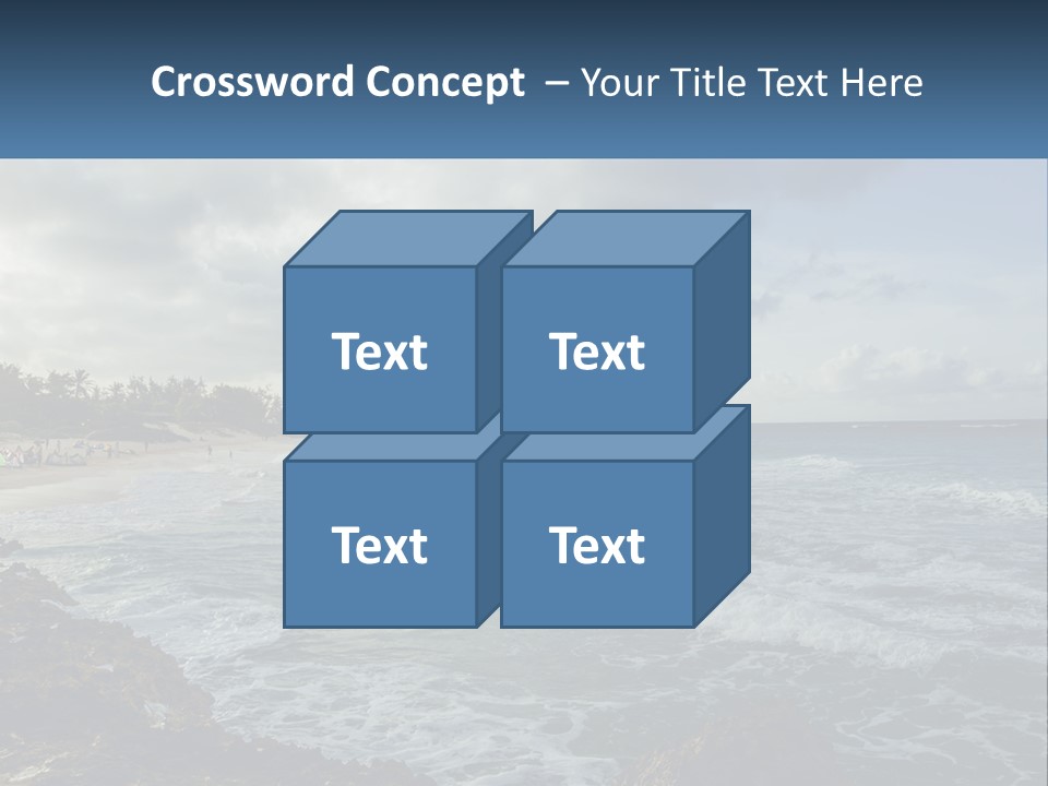 By The Sea PowerPoint Template