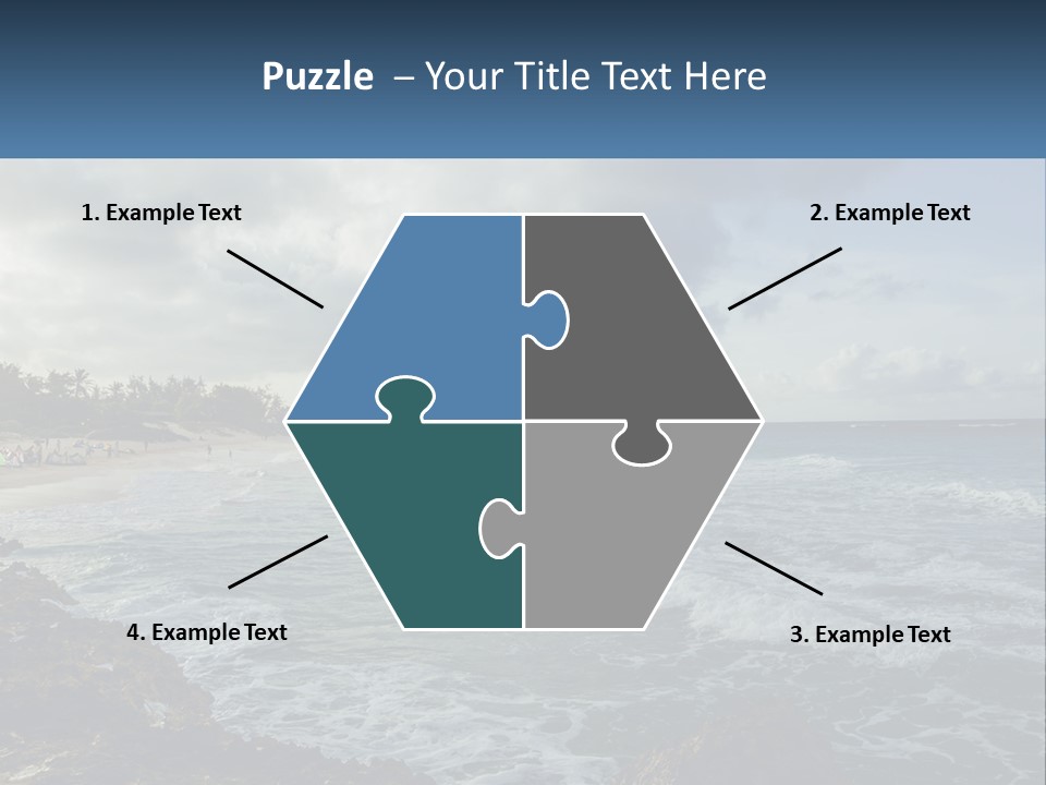 By The Sea PowerPoint Template