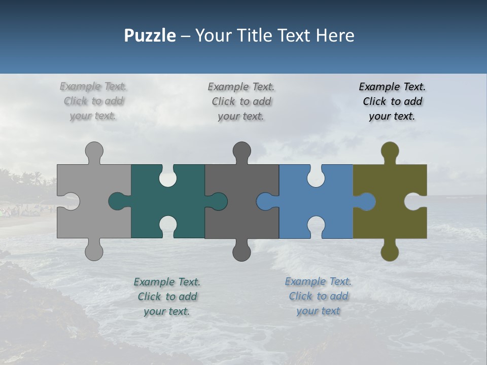 By The Sea PowerPoint Template