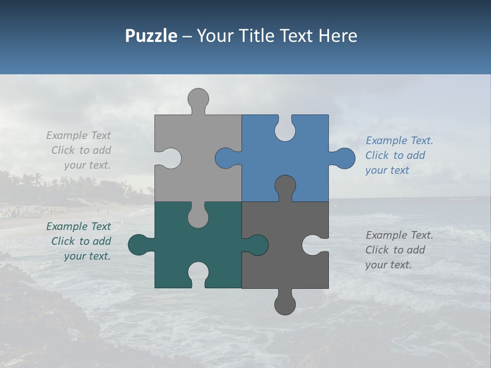 By The Sea PowerPoint Template