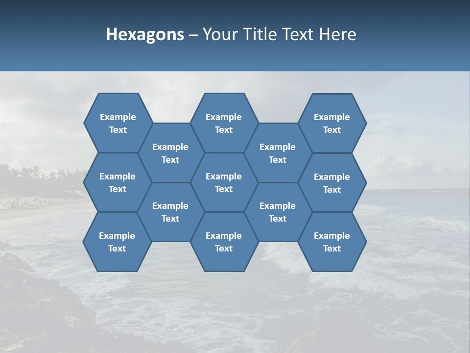 By The Sea PowerPoint Template