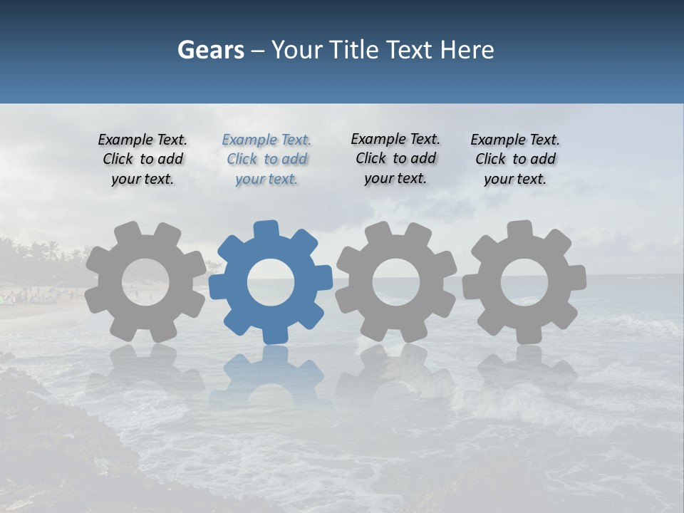 By The Sea PowerPoint Template