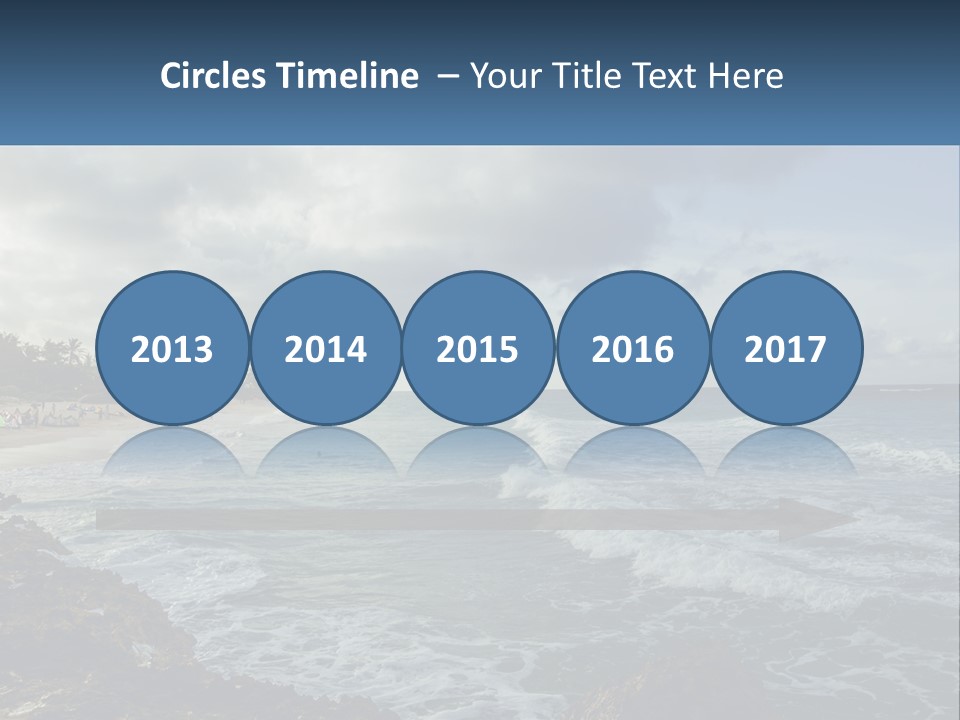 By The Sea PowerPoint Template