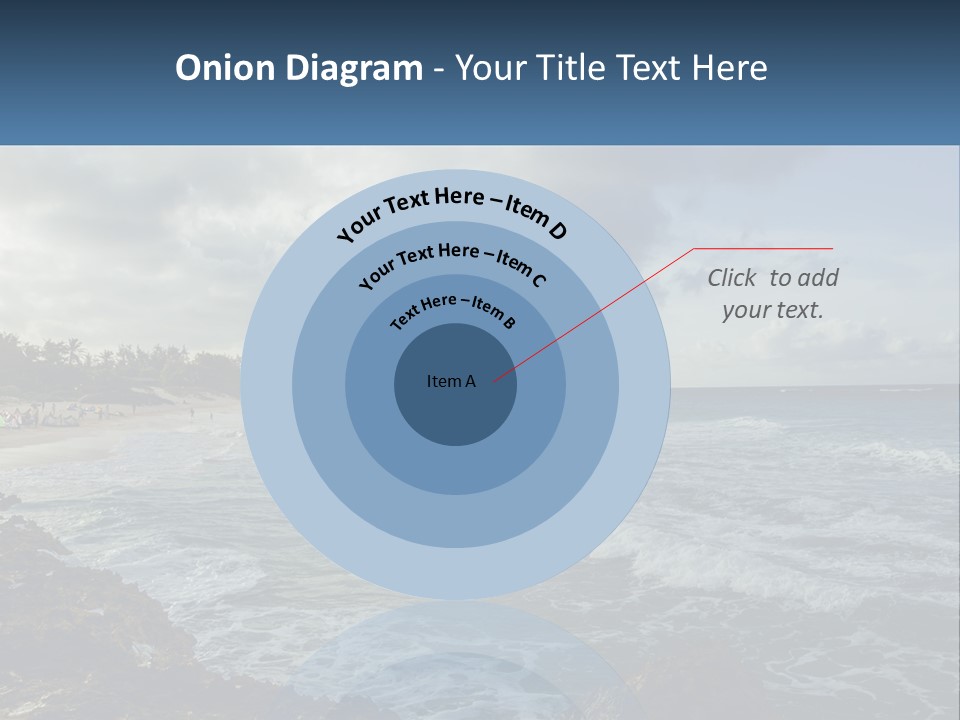 By The Sea PowerPoint Template