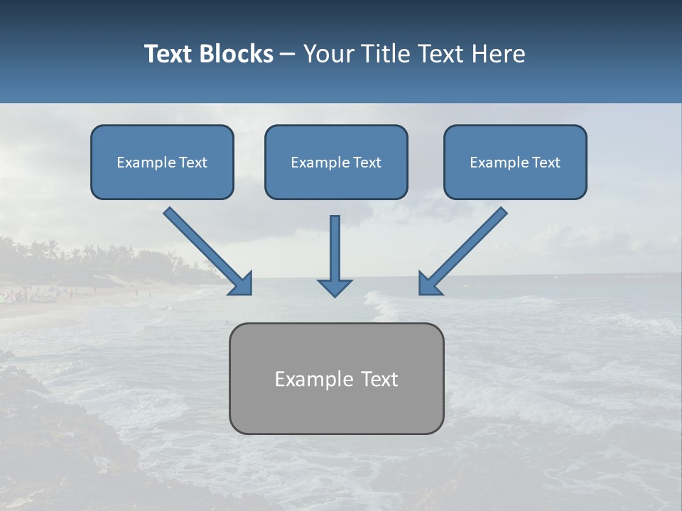 By The Sea PowerPoint Template