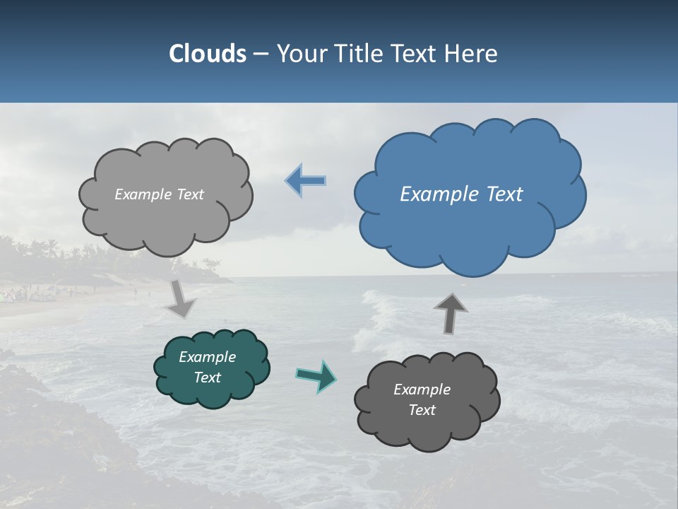 By The Sea PowerPoint Template