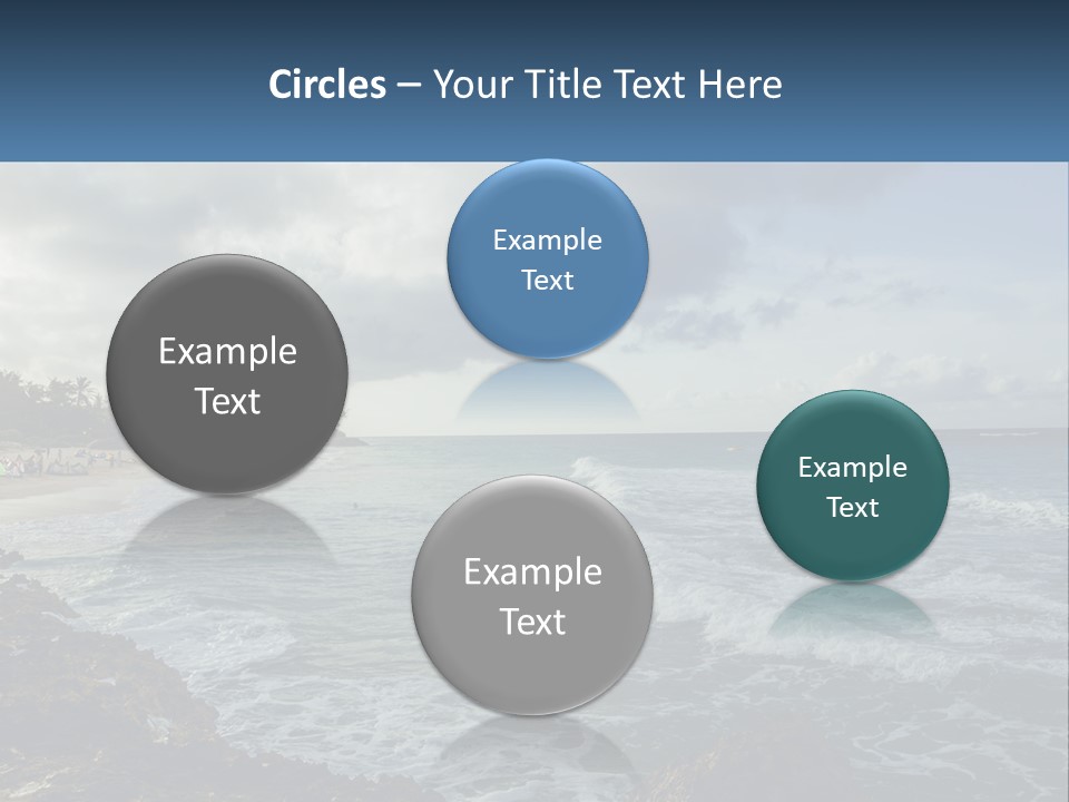 By The Sea PowerPoint Template