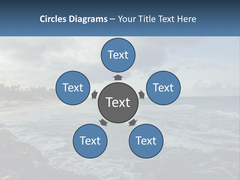 By The Sea PowerPoint Template