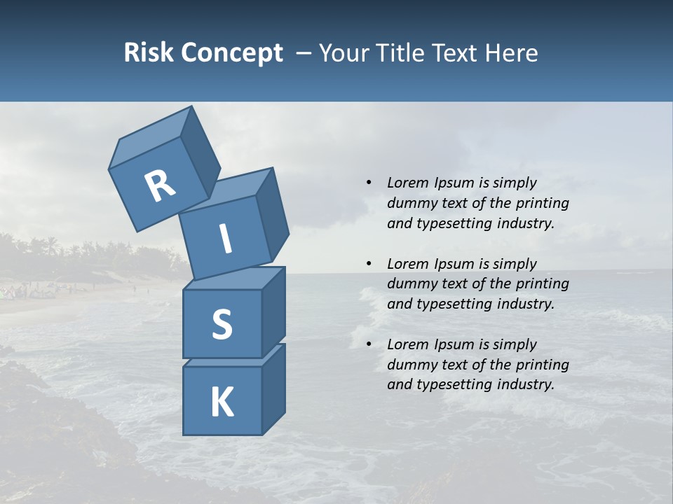 By The Sea PowerPoint Template