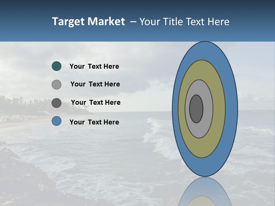 By The Sea PowerPoint Template