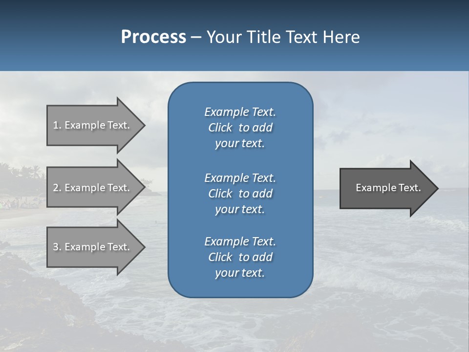 By The Sea PowerPoint Template