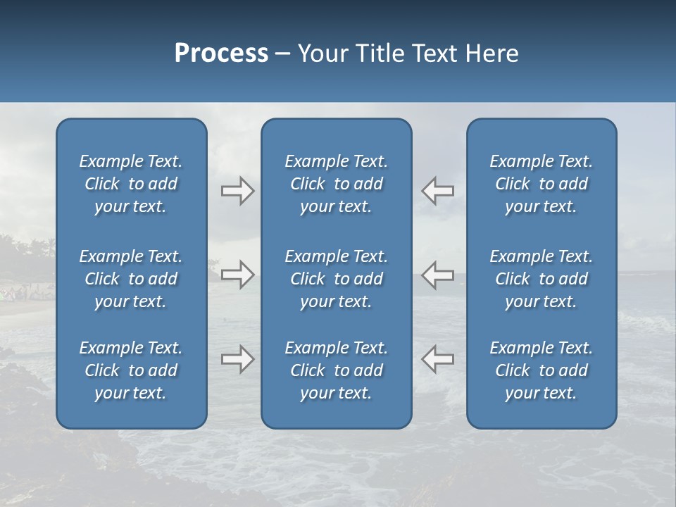 By The Sea PowerPoint Template