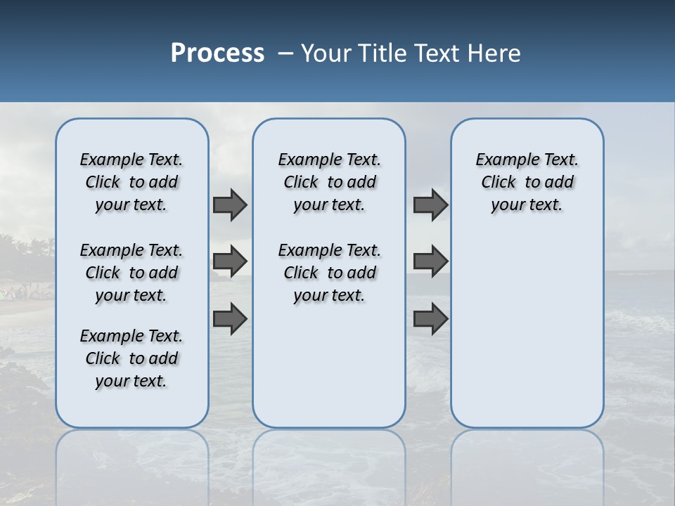 By The Sea PowerPoint Template
