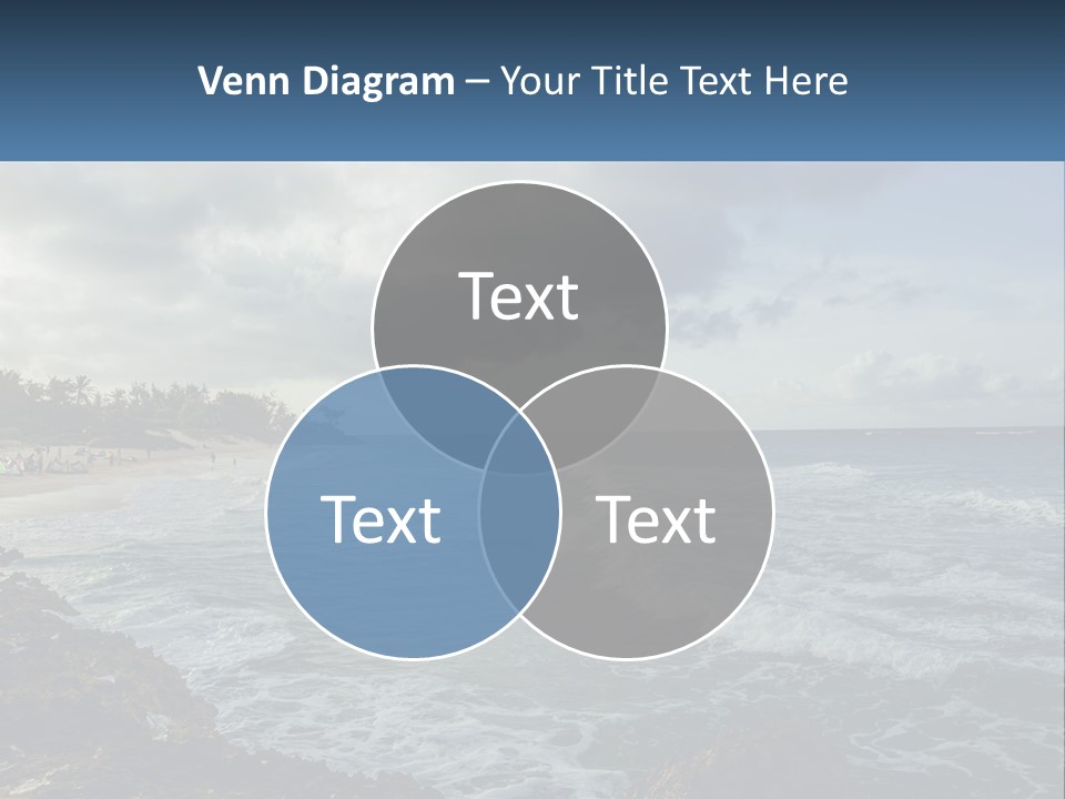 By The Sea PowerPoint Template