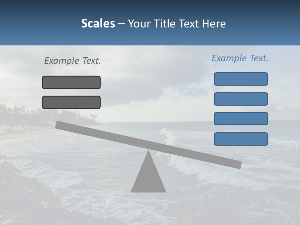 By The Sea PowerPoint Template