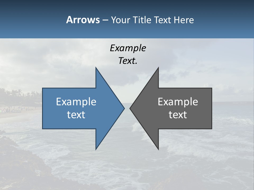 By The Sea PowerPoint Template