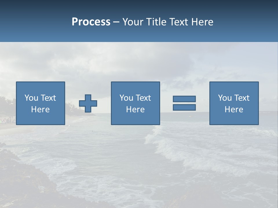 By The Sea PowerPoint Template