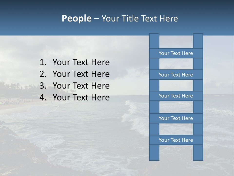 By The Sea PowerPoint Template