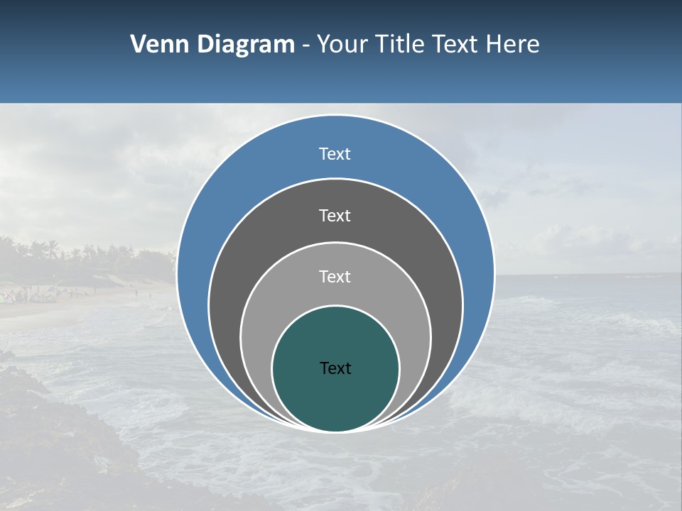 By The Sea PowerPoint Template