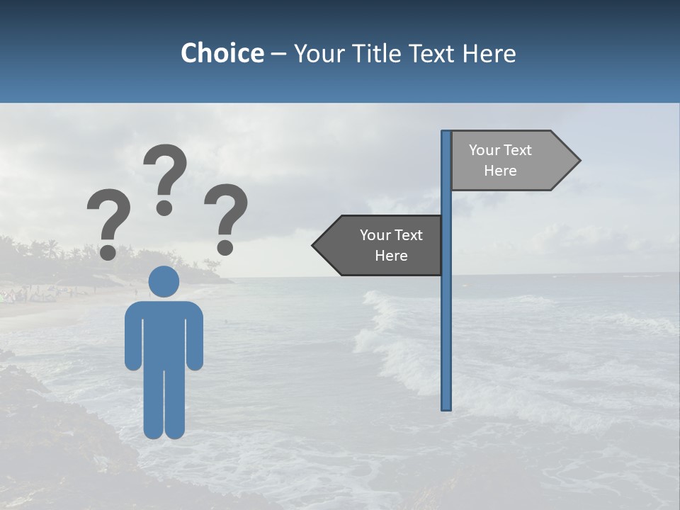 By The Sea PowerPoint Template