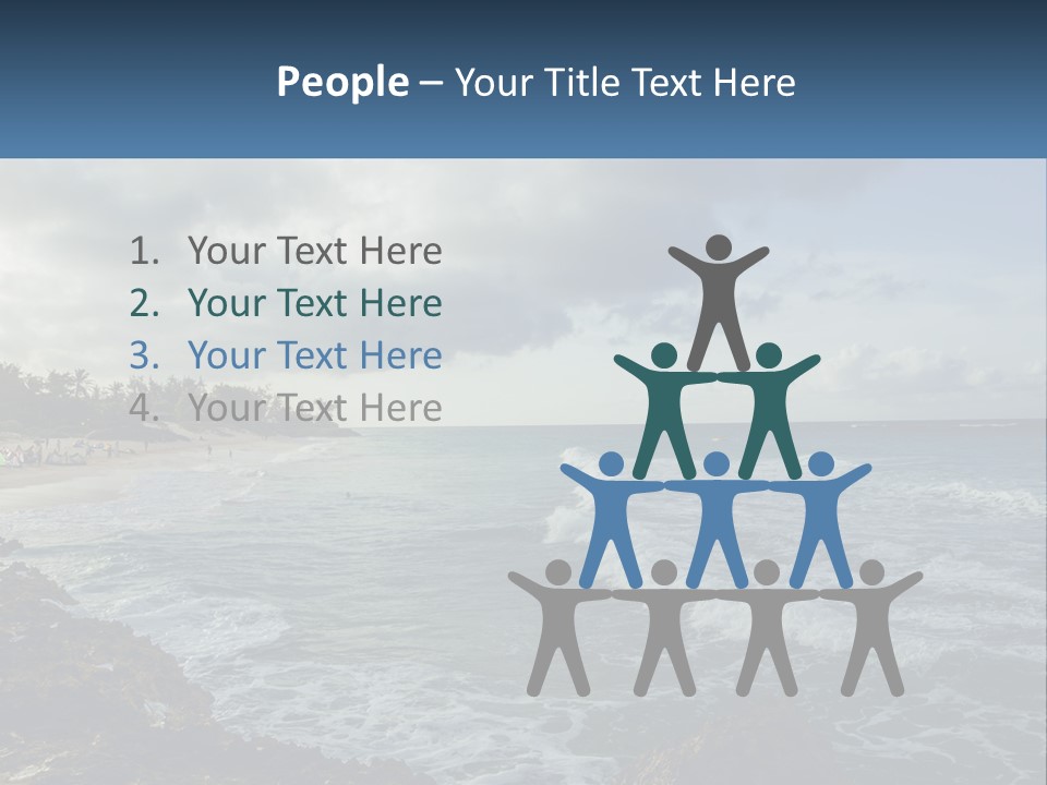 By The Sea PowerPoint Template