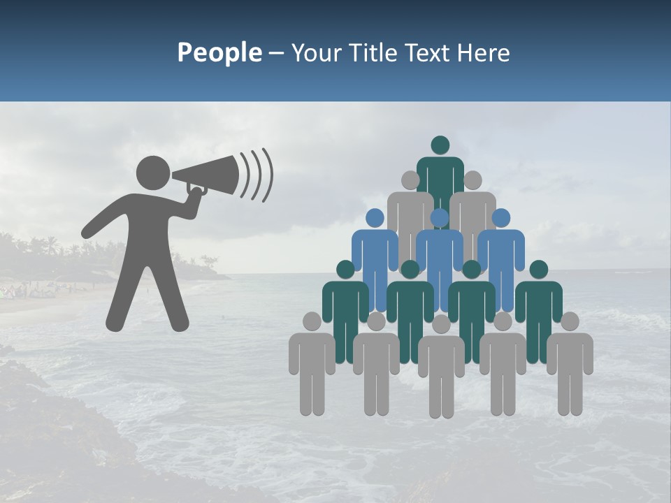 By The Sea PowerPoint Template