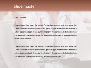 Therapist And Pregnant Girl PowerPoint Template