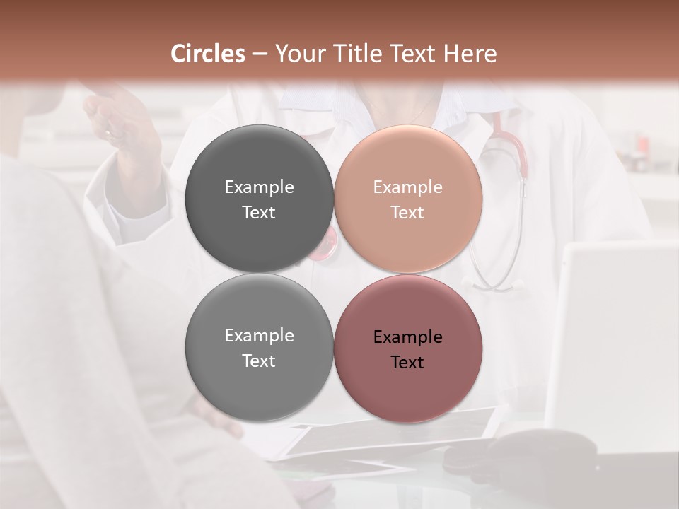 Therapist And Pregnant Girl PowerPoint Template