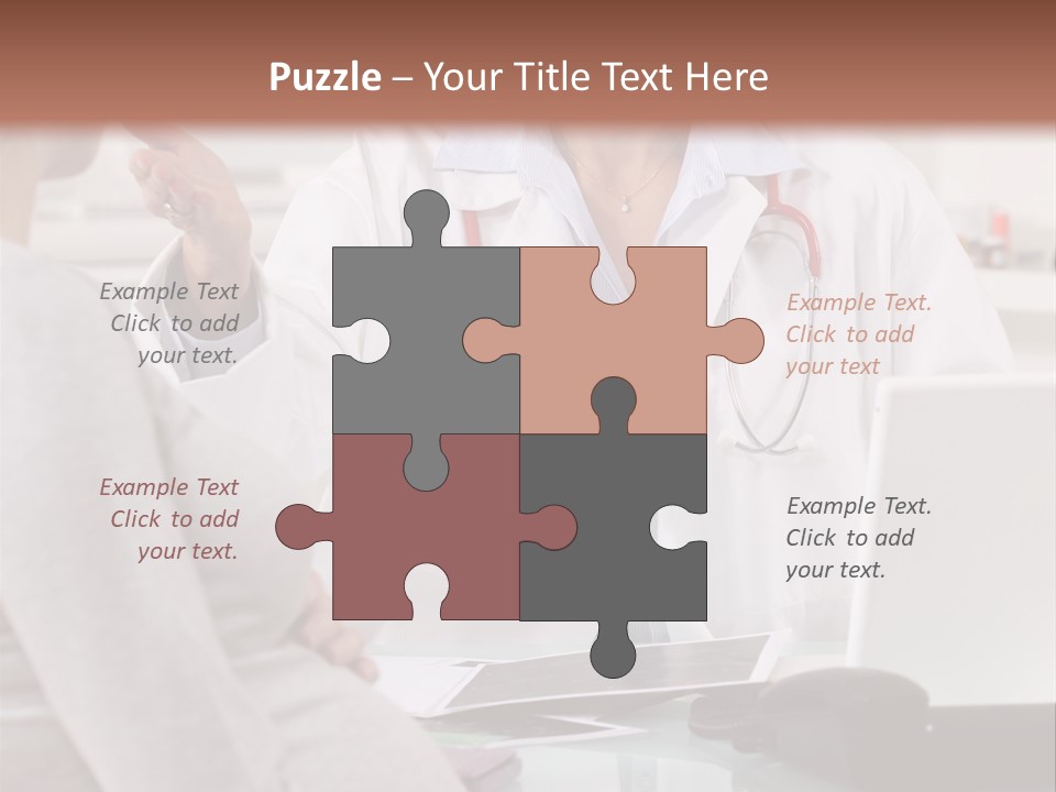 Therapist And Pregnant Girl PowerPoint Template