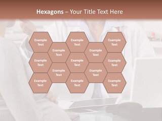 Therapist And Pregnant Girl PowerPoint Template