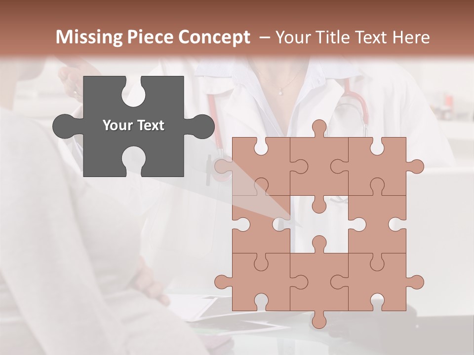 Therapist And Pregnant Girl PowerPoint Template