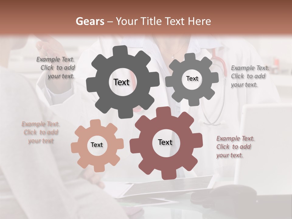 Therapist And Pregnant Girl PowerPoint Template