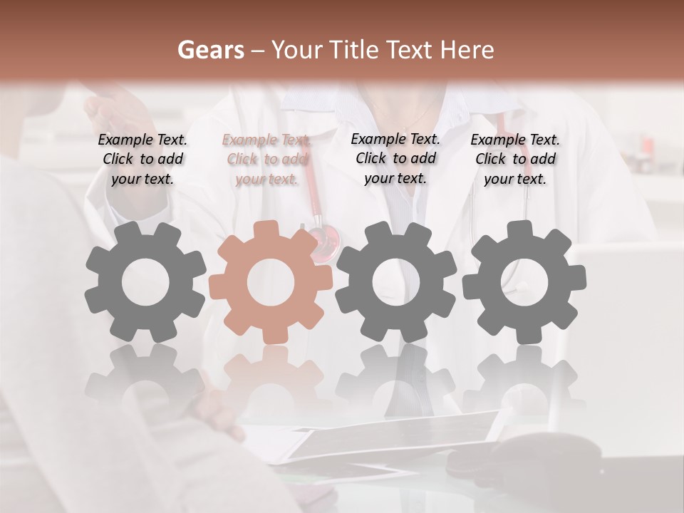 Therapist And Pregnant Girl PowerPoint Template