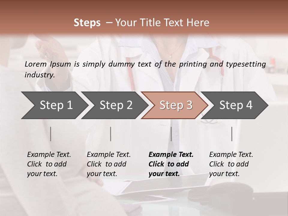 Therapist And Pregnant Girl PowerPoint Template