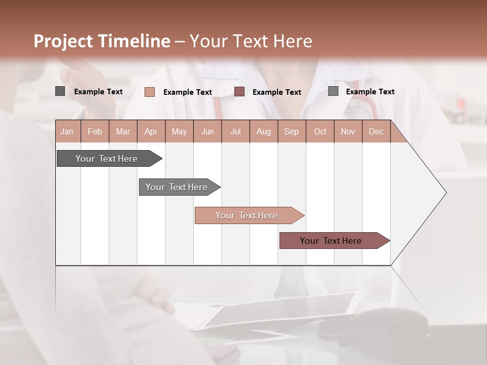 Therapist And Pregnant Girl PowerPoint Template