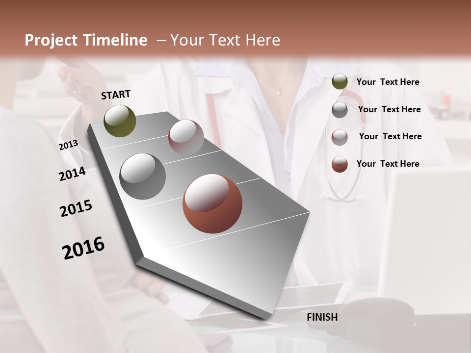 Therapist And Pregnant Girl PowerPoint Template