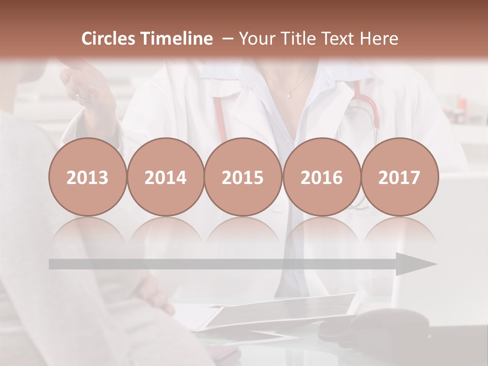 Therapist And Pregnant Girl PowerPoint Template