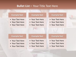 Therapist And Pregnant Girl PowerPoint Template