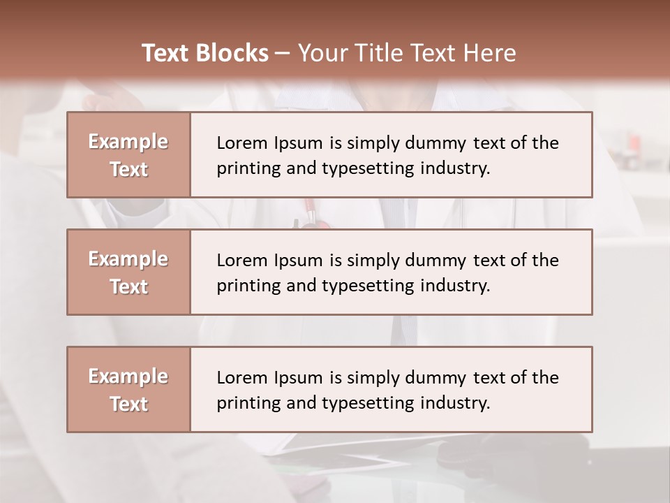 Therapist And Pregnant Girl PowerPoint Template