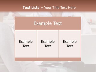 Therapist And Pregnant Girl PowerPoint Template