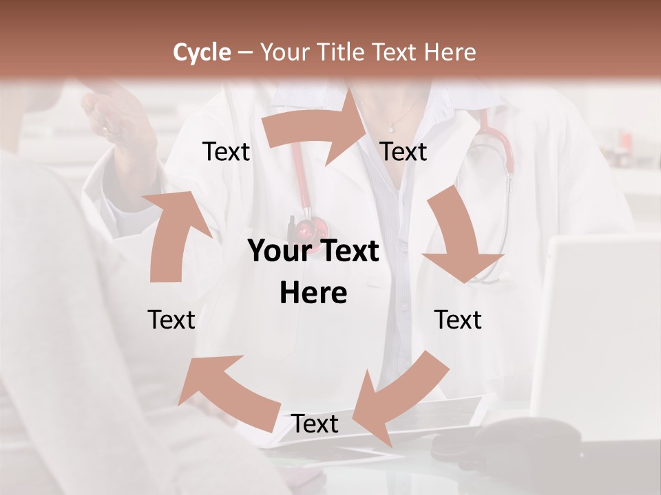 Therapist And Pregnant Girl PowerPoint Template