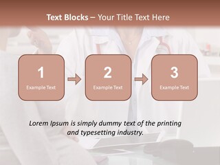 Therapist And Pregnant Girl PowerPoint Template