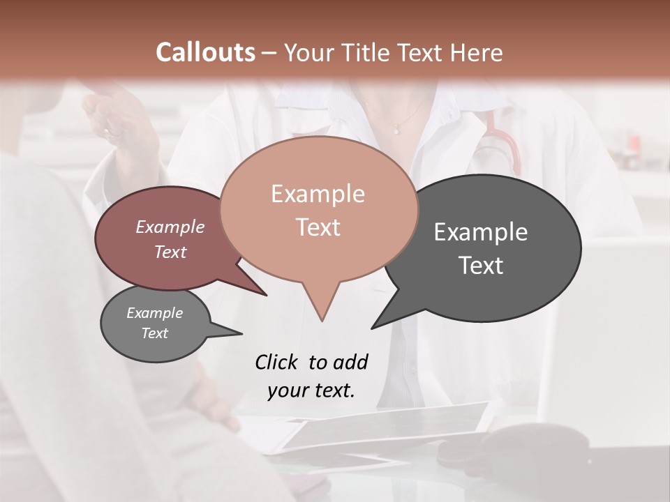 Therapist And Pregnant Girl PowerPoint Template